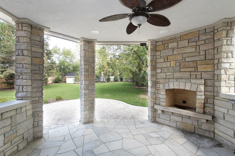 Outdoor Masonry Fireplaces